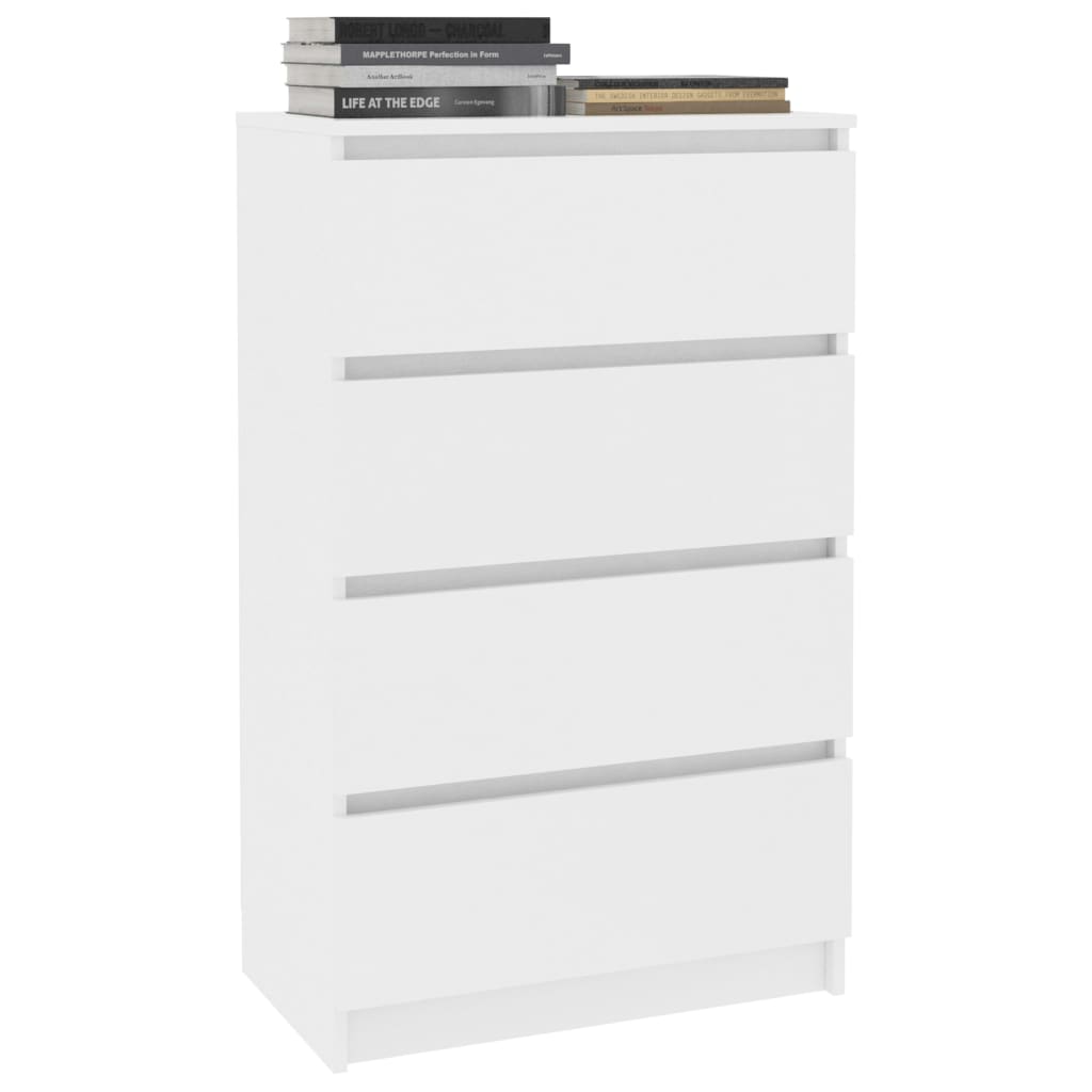 Sideboard Weiss 60x35x98,5 cm Holzwerkstoff